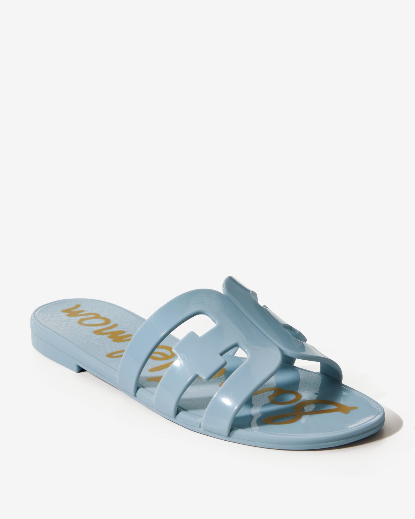 Jelly Flat Sandal Blue
