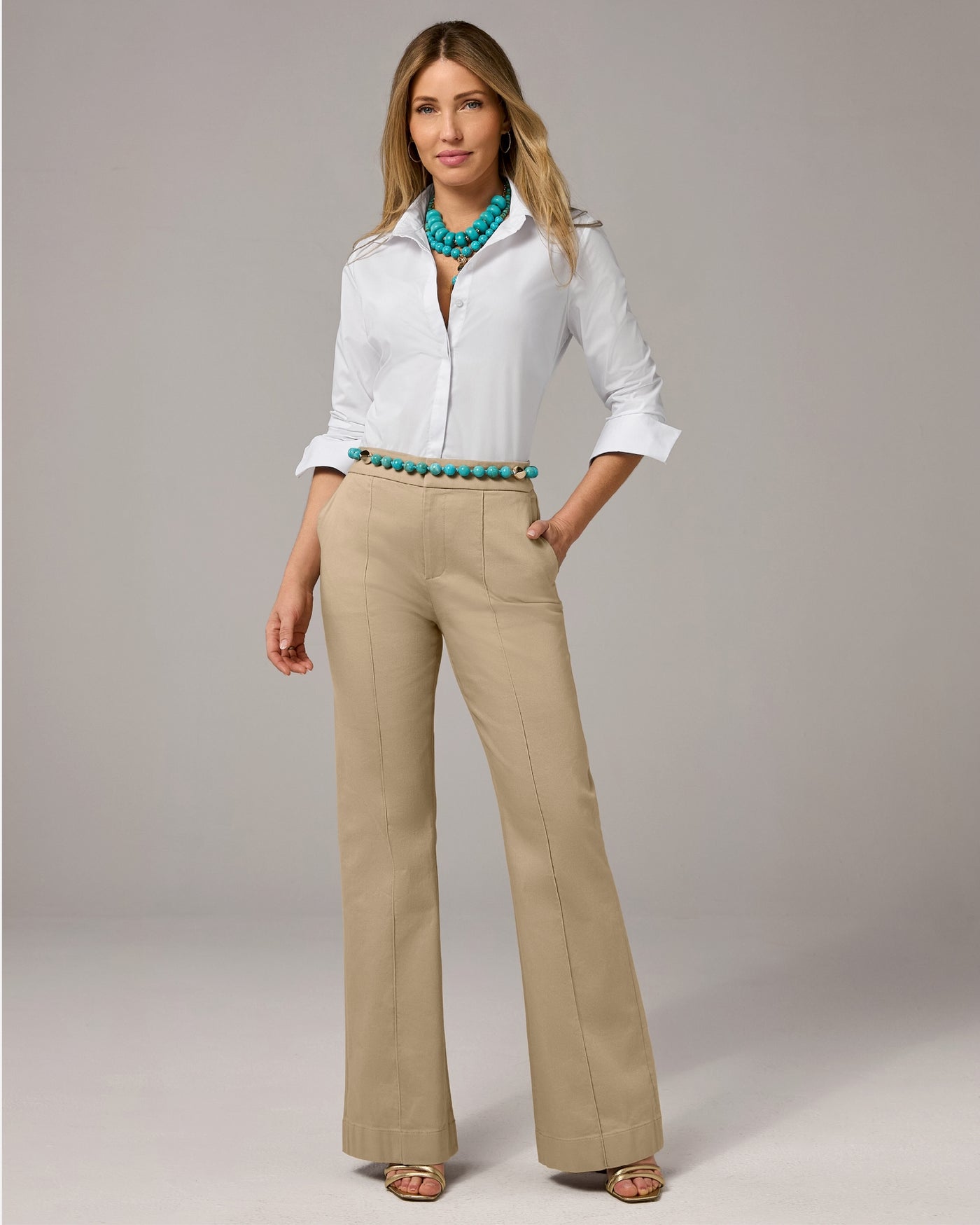 Monterey Trouser Jean Khaki