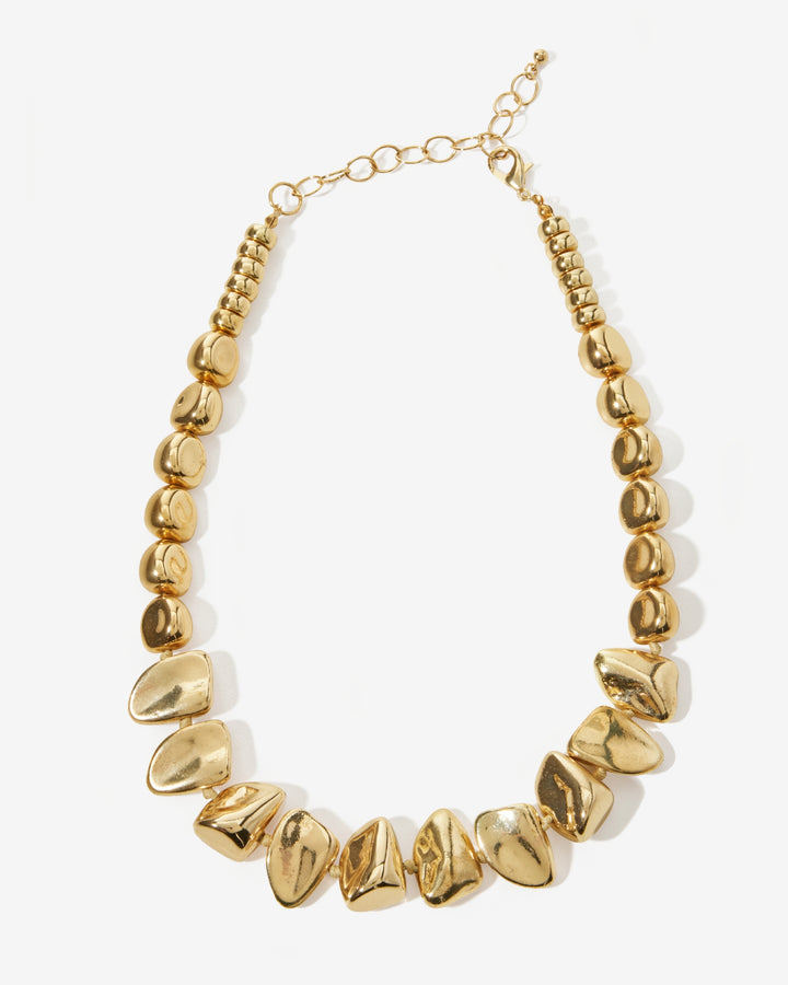 Gold Stone Necklace Gold