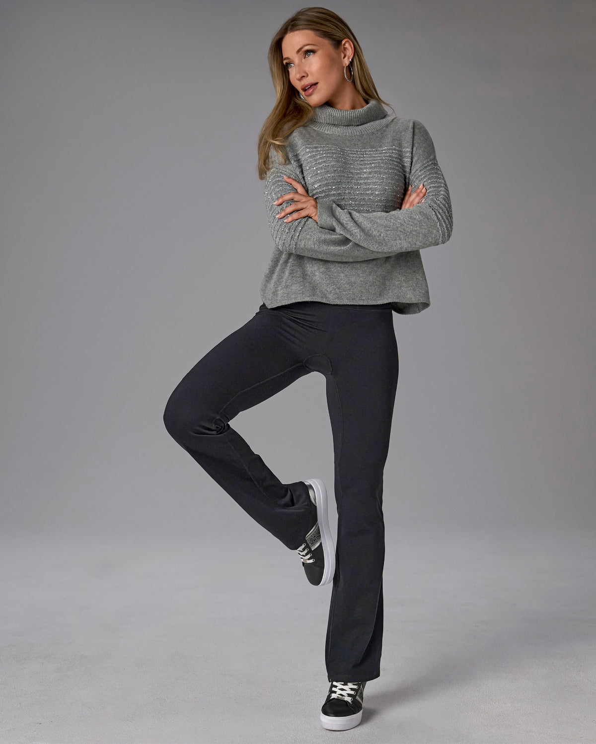 Bootcut Yoga Pant Black
