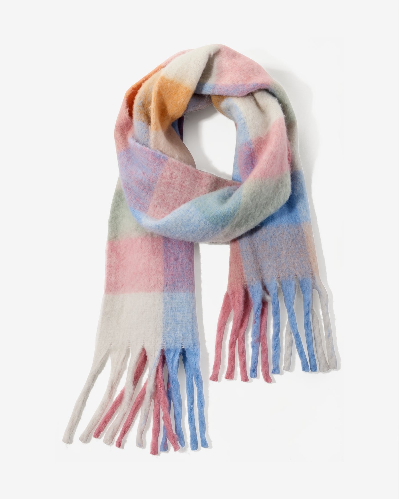 Winter Pastel Scarf Multi