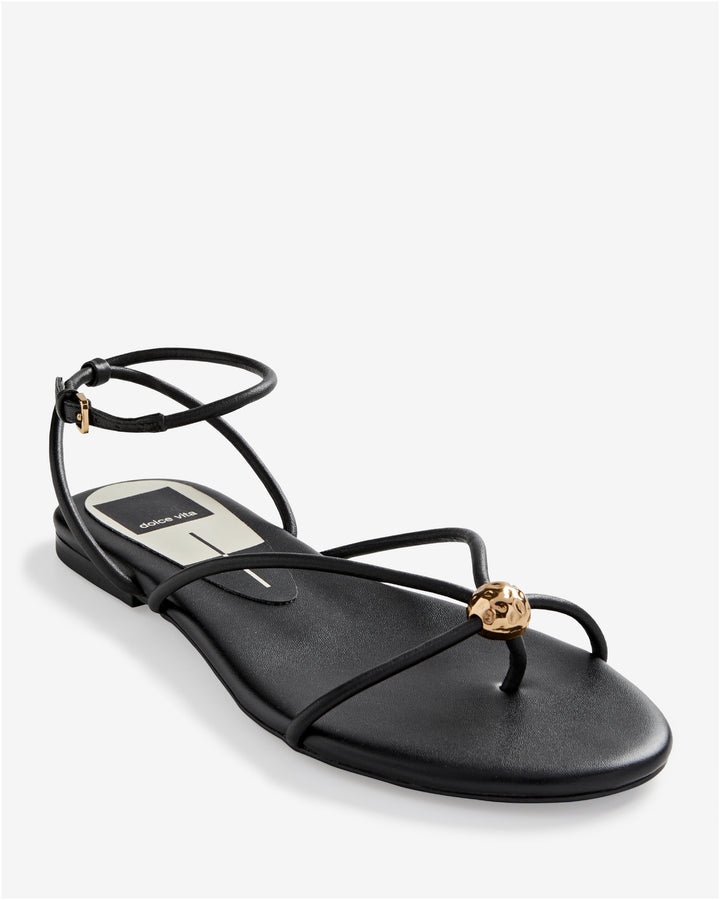 Dolce Vita Strappy Gladiator Sandal Black
