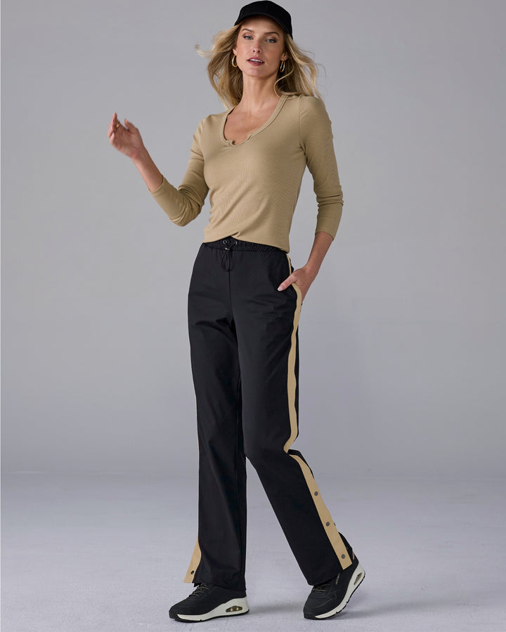 Track Stripe Pant Black Multi