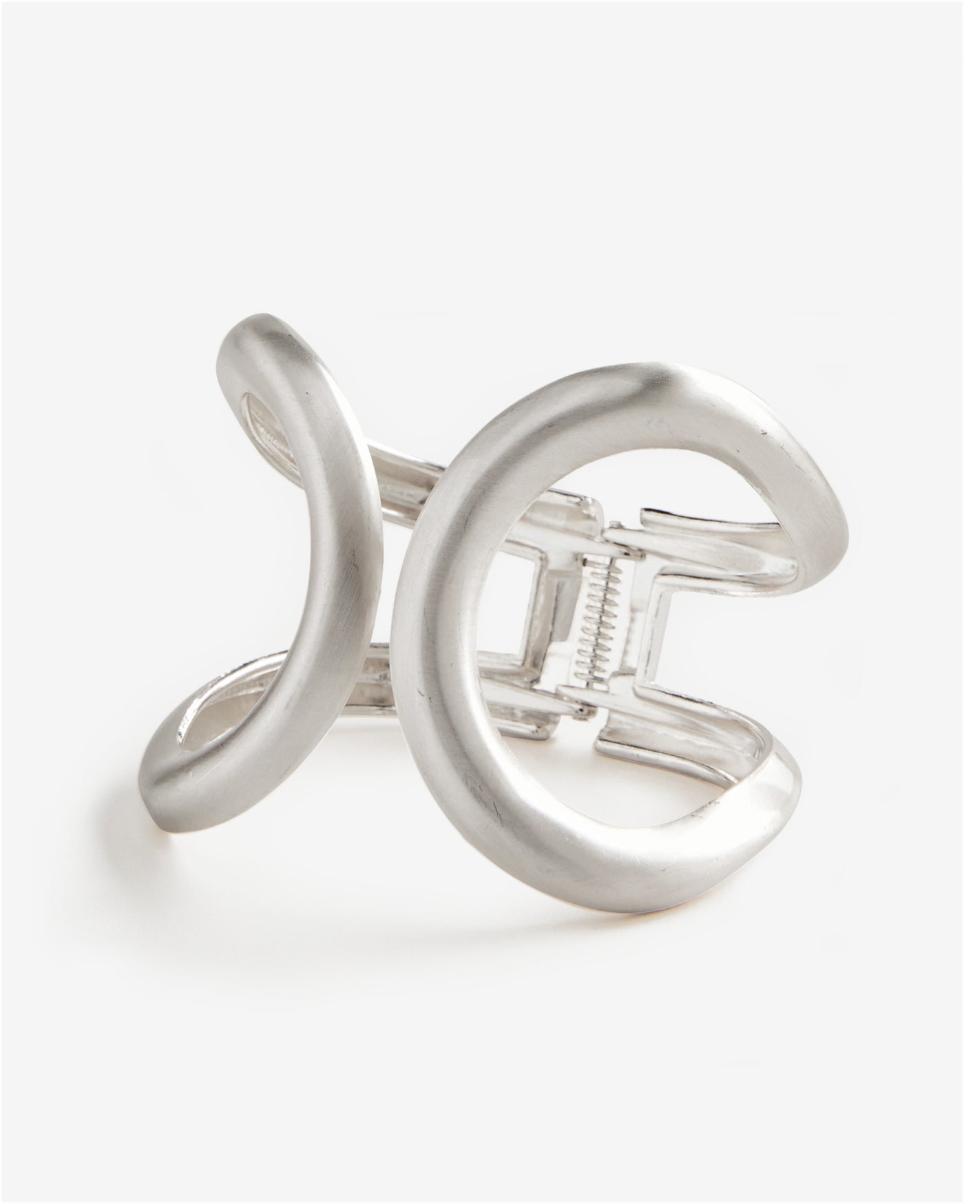 Double Curve Cuff Silver