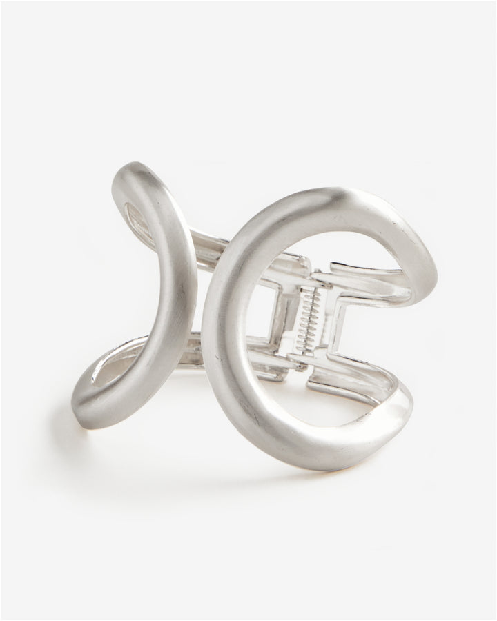 Double Curve Cuff Silver