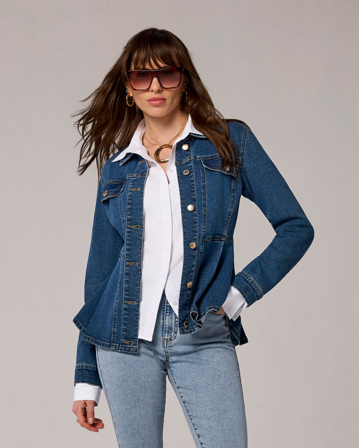 Denim Utility Jacket Denim/Medium Wash