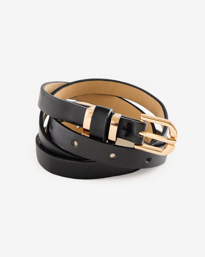 Skinny Everyday Belt Black