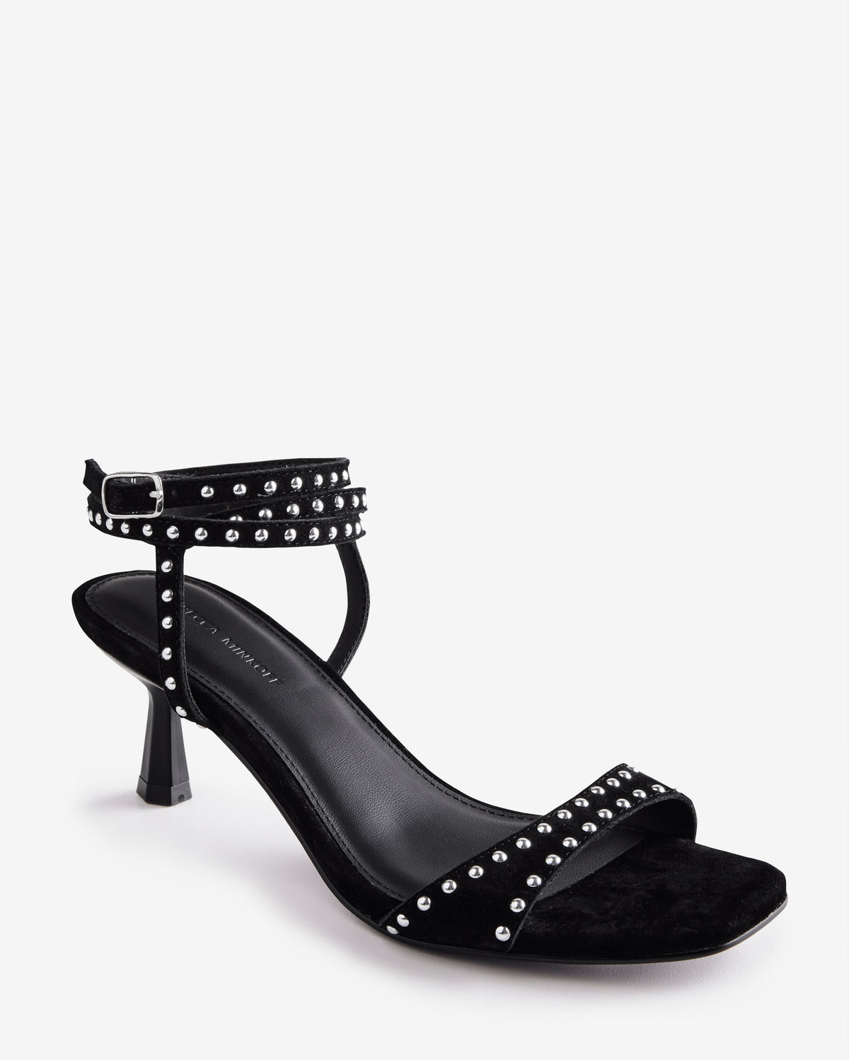 Rebecca Minkoff Studded Wrap Heel Black