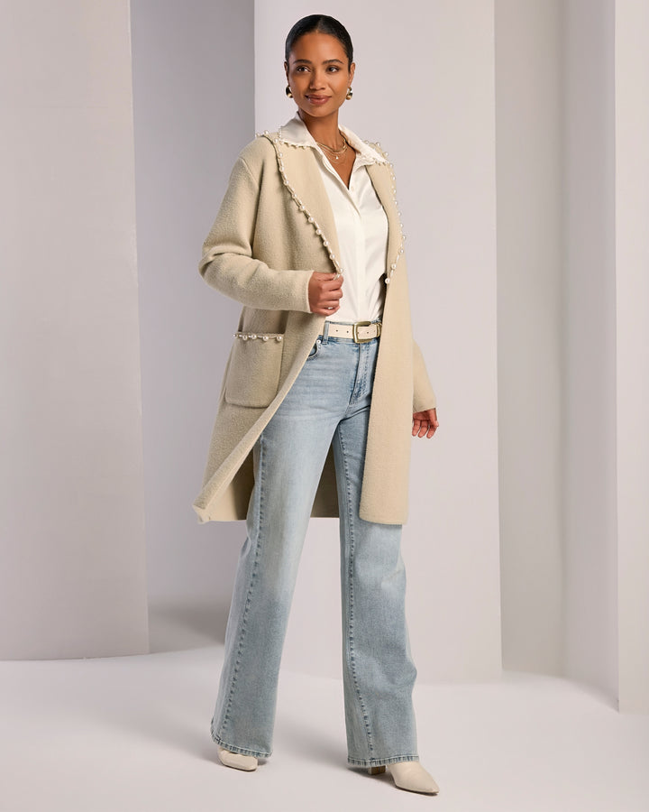 Straight Wideleg Denim Jean Winter Light Wash