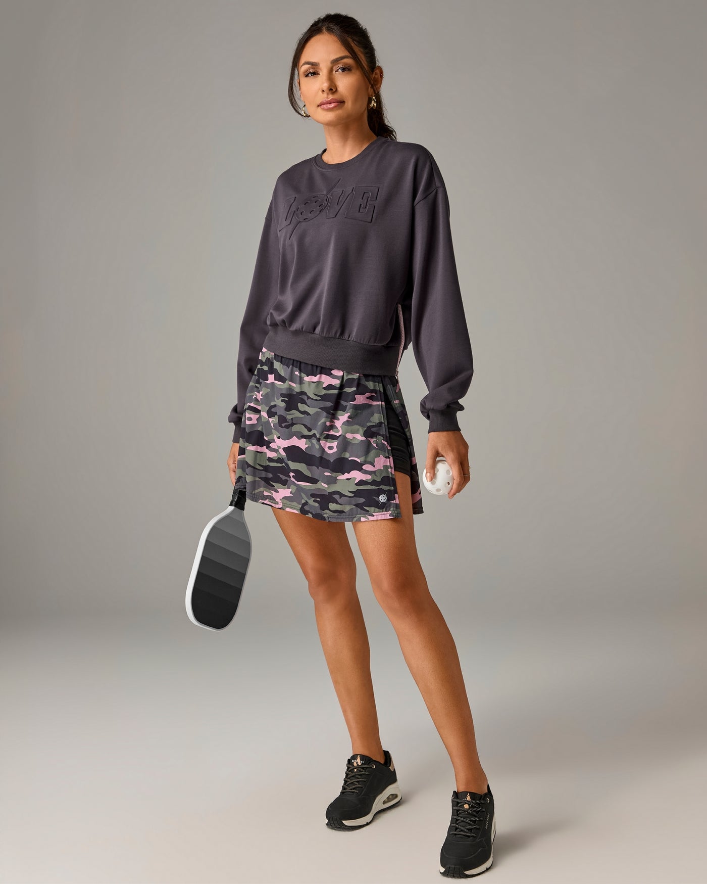 Pickletini x Boston Proper Carti Skort Pink/Green Multi