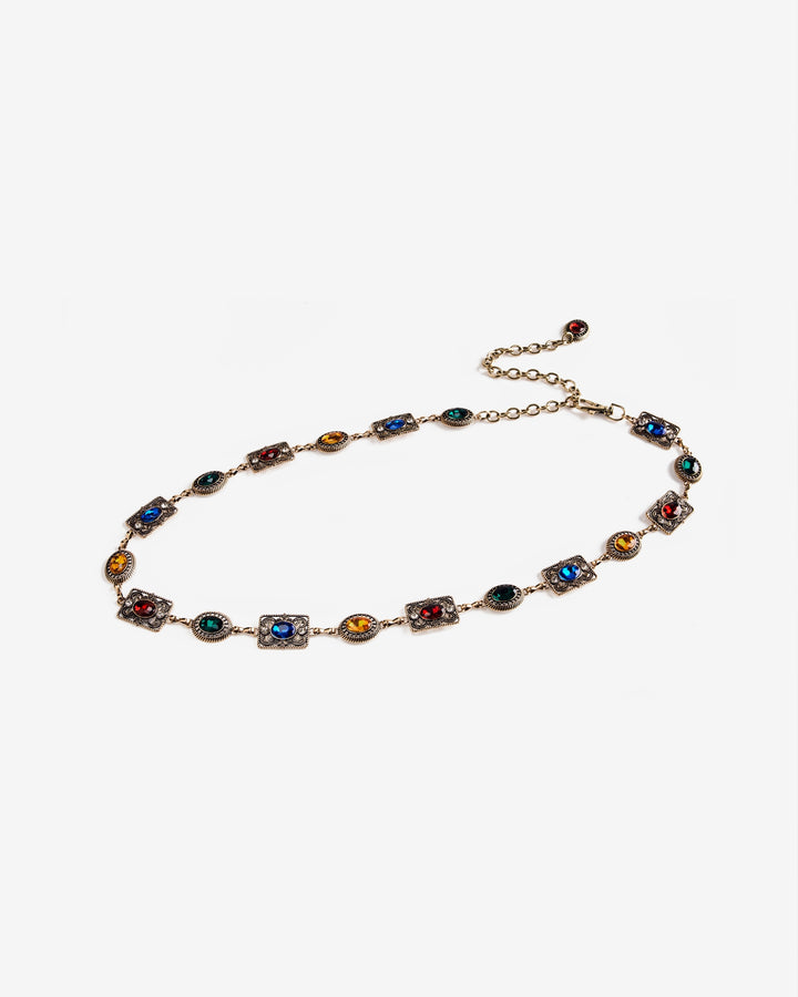 Jewel Chain Belt Multi