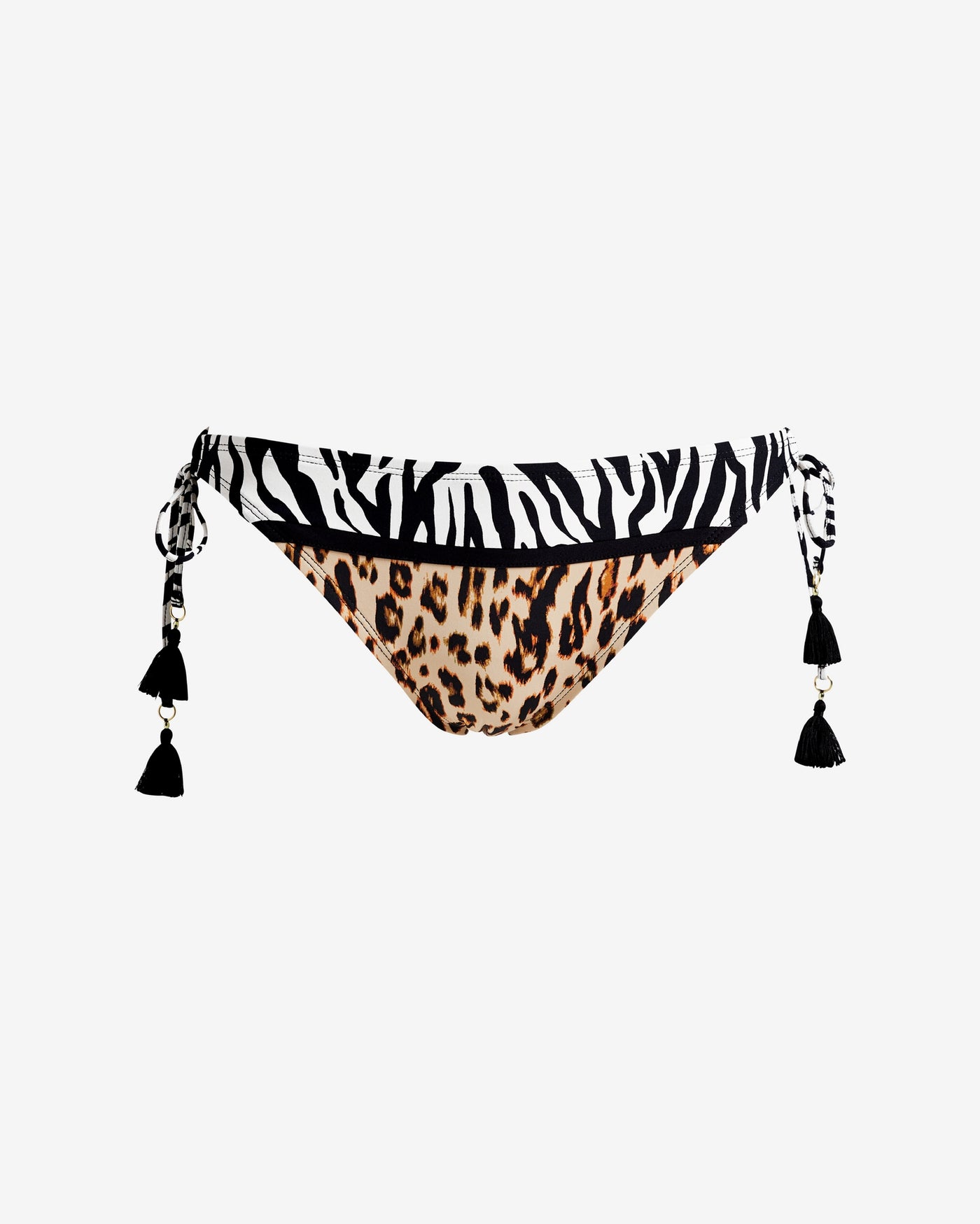 Bleu Rod Beattie Mixed Animal Side Tie Hipster Multi