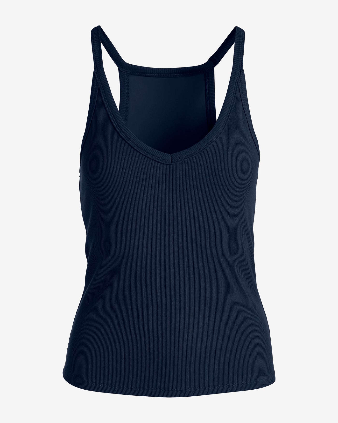 So Essential V-Neck Racer Back Knit Tank Navy