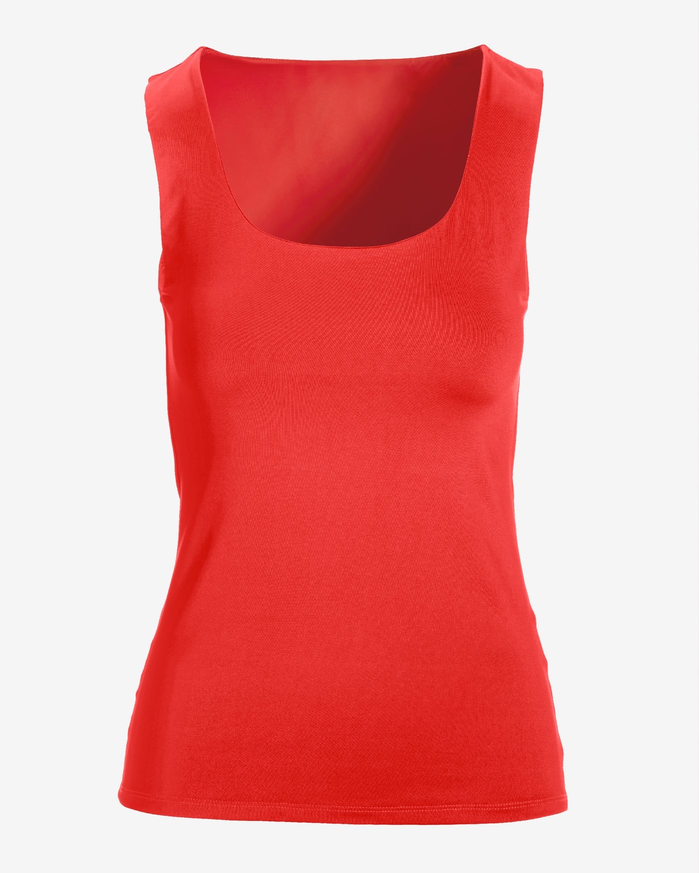 So Modern Scoop Neck Tank Top Hibiscus