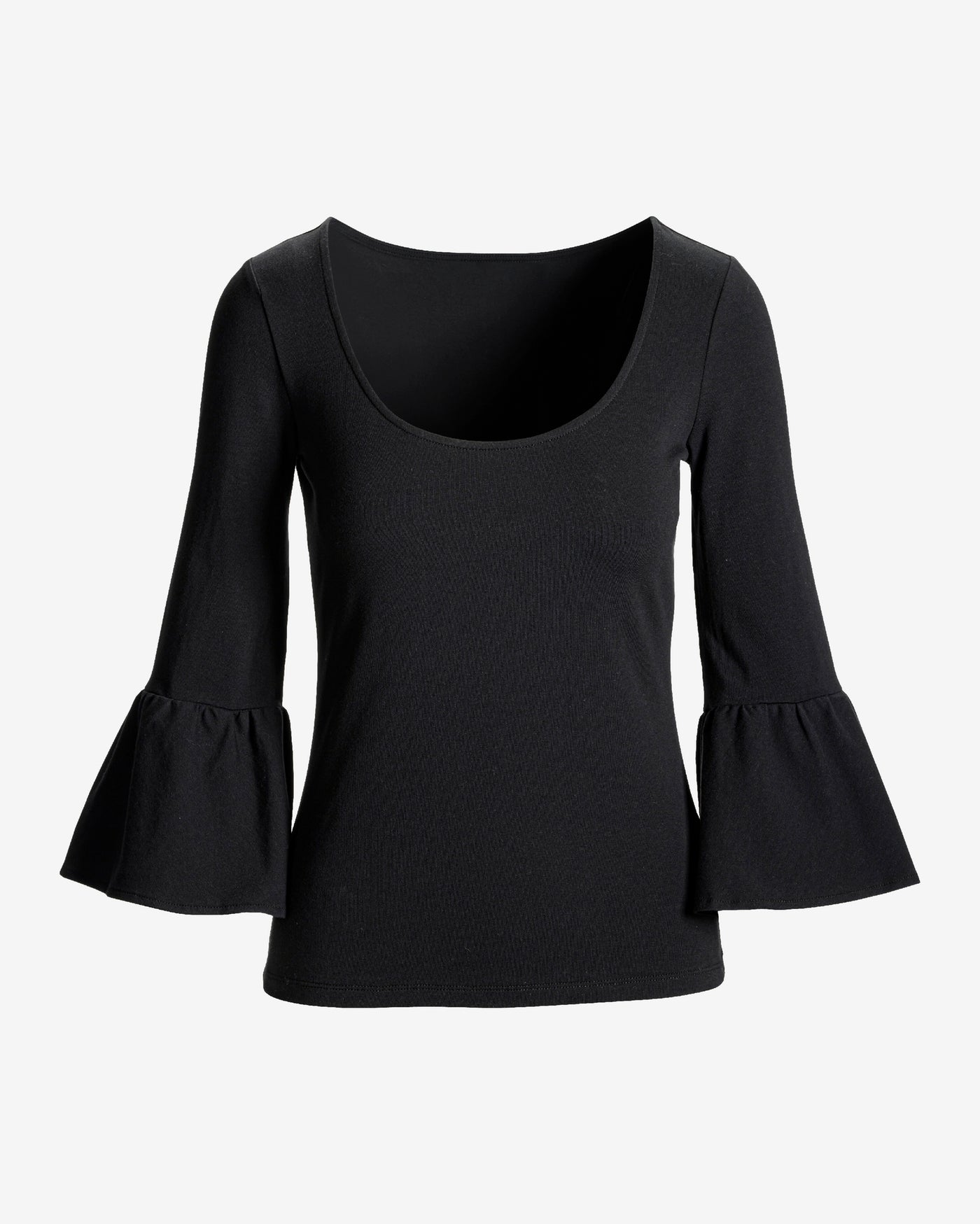 So Sexy Bell Sleeve Top Proper Black