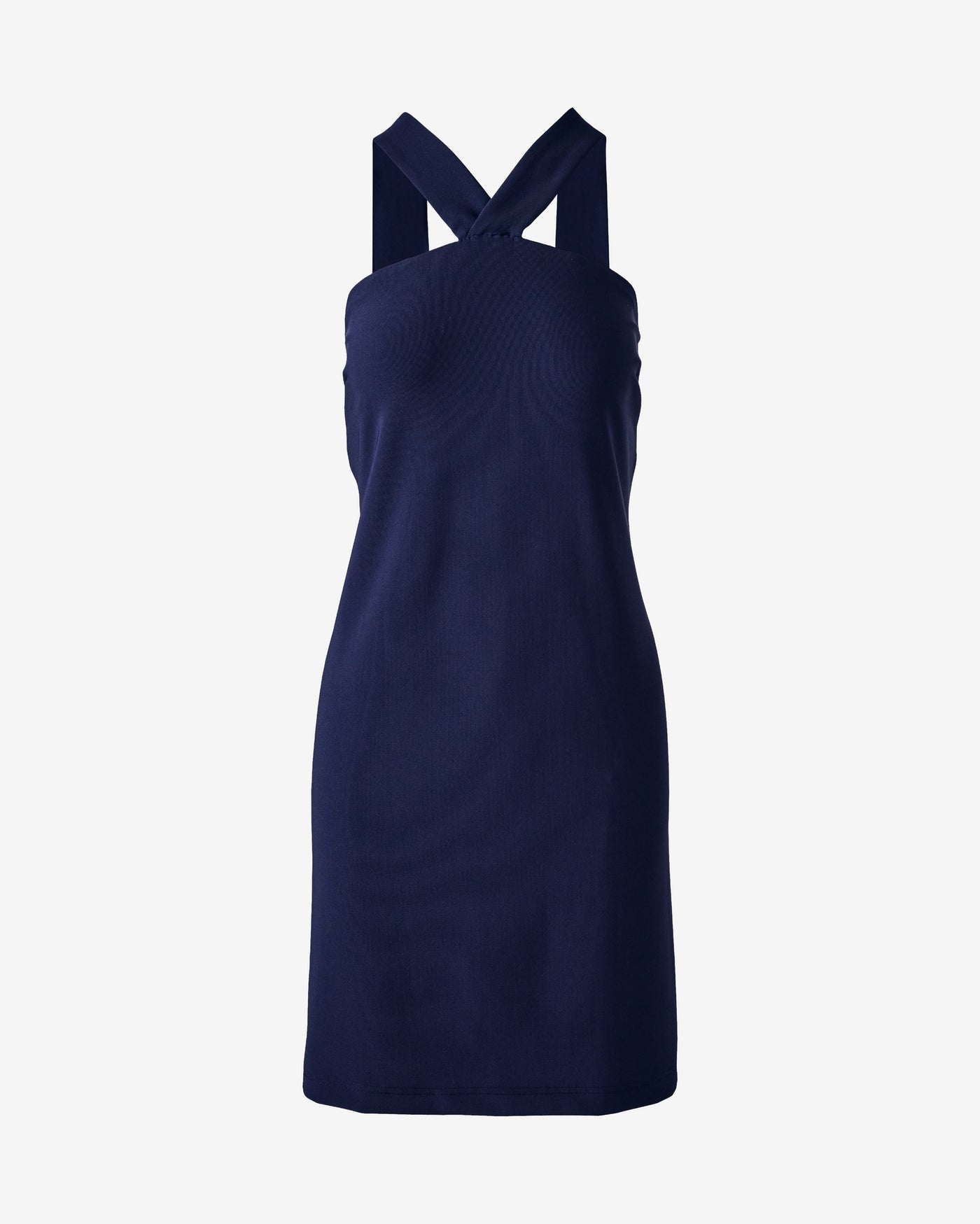 Beyond Travel Halter Dress Maritime Navy