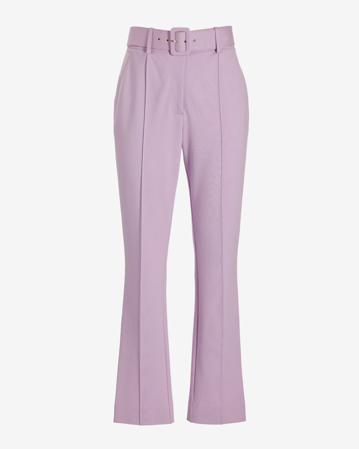 Newport Belted Ponte Straight Leg Pant Sand Verbena