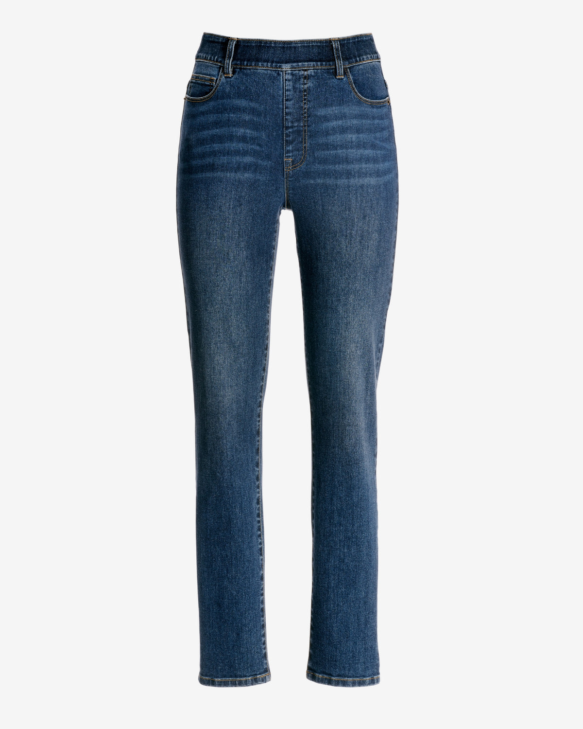 Aspen Pull-On Slim Jean Dark Blue