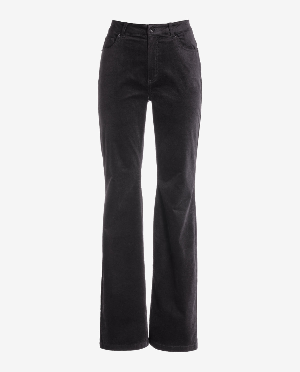 Monterey Velvet Five Pocket Bootcut Pant Black