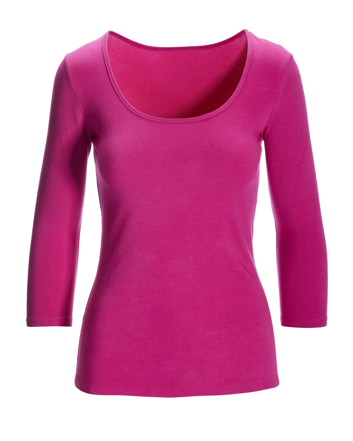 So Sexy Scoop Neck Top Very Berry