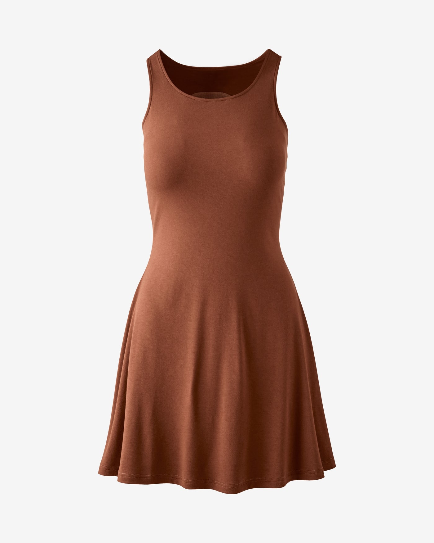 Tank A-Line Dress Tortoise Shell