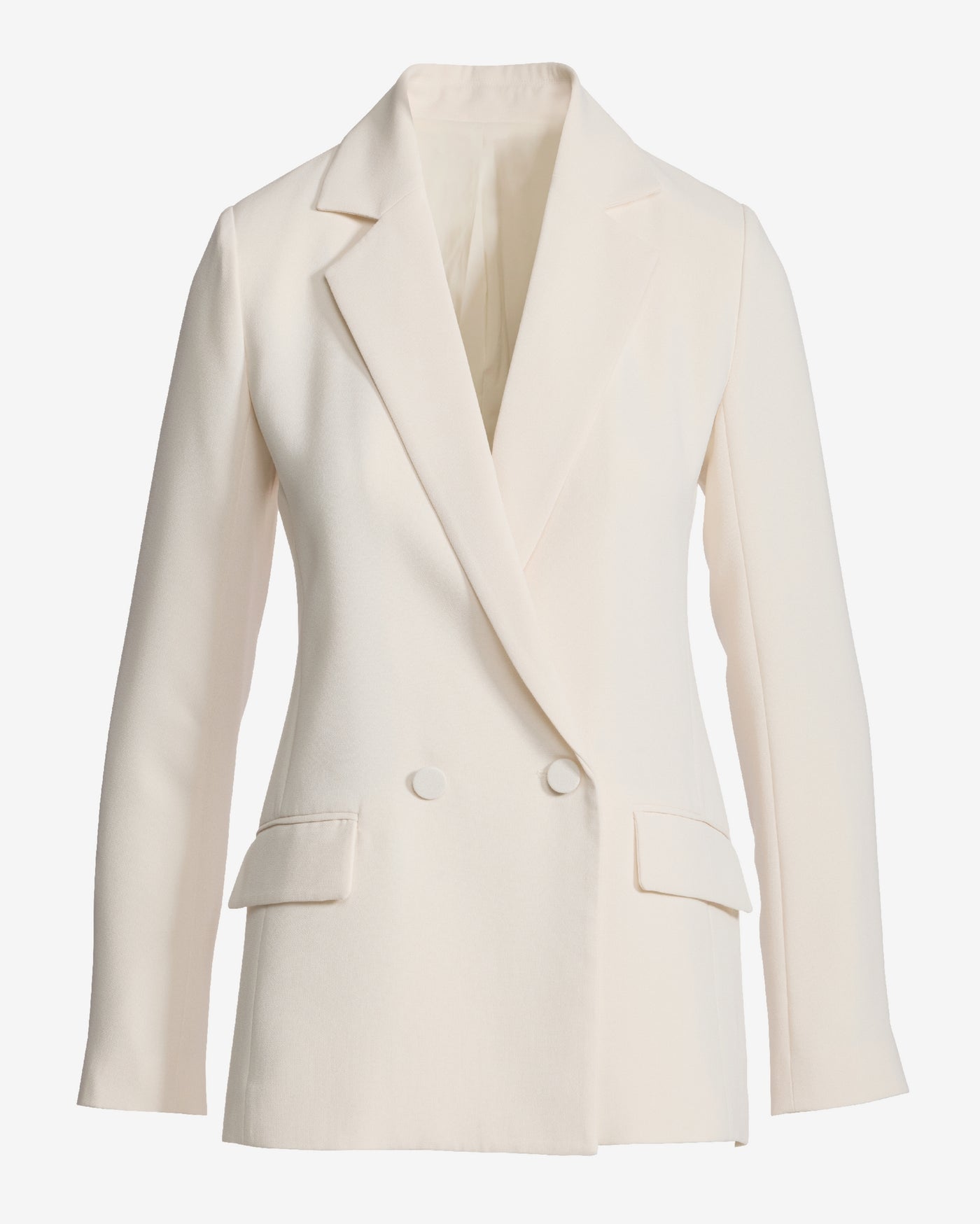 Effortless Drape Blazer Off White