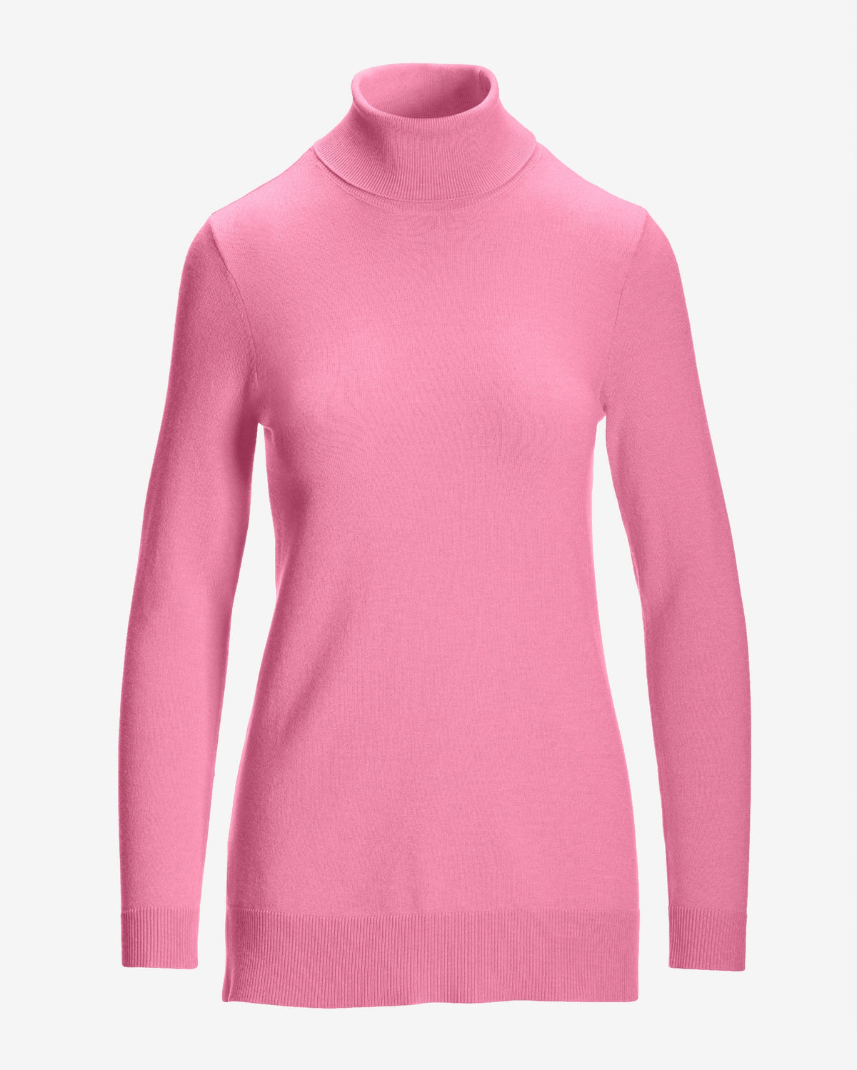 Lightweight Turtleneck Sweater Sachet Pink