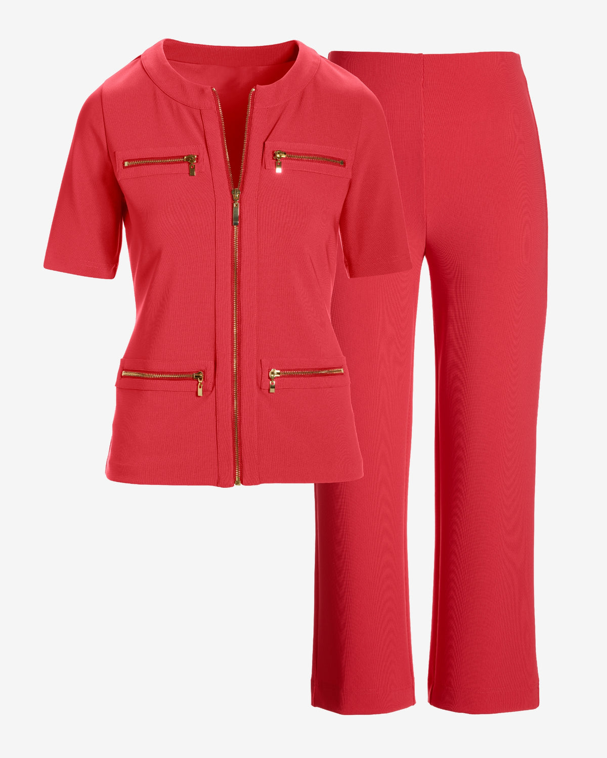 Beyond Travel Cropped Chic Coordinates Cayenne
