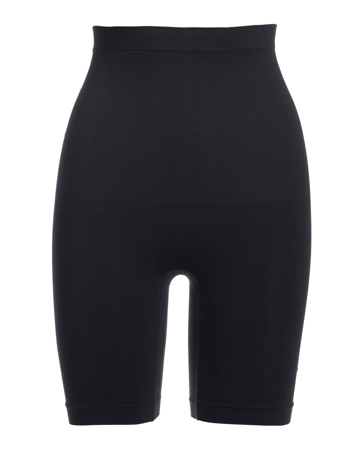 Seamless High Waist Thigh Shaper Black