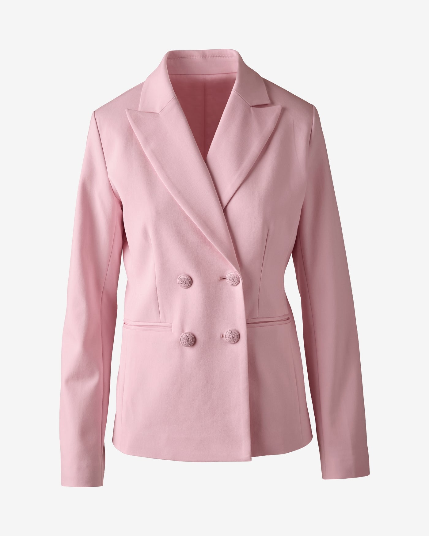 Chic Modern Double Breasted Blazer Ballerina