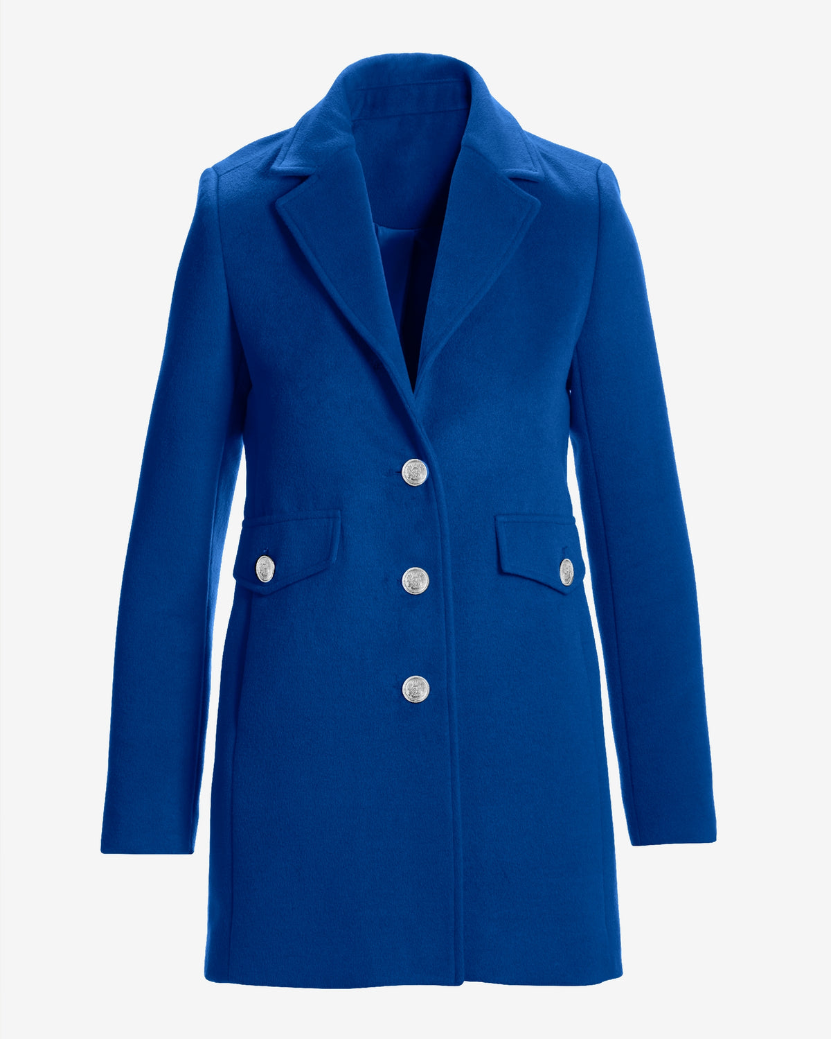 Classic Tailored Coat Deep Ocean