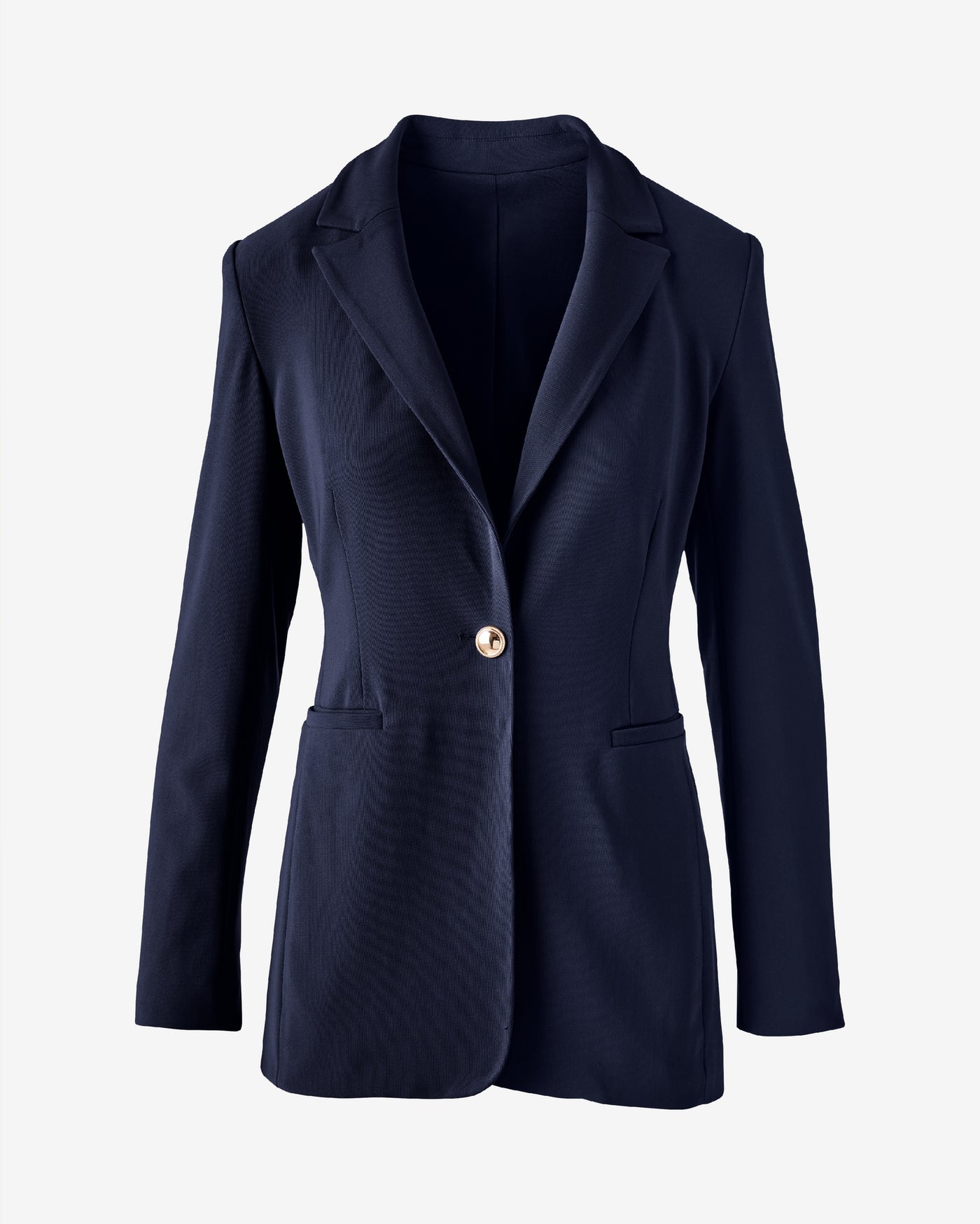 Beyond Travel Tailored Single Button Blazer Maritime Navy