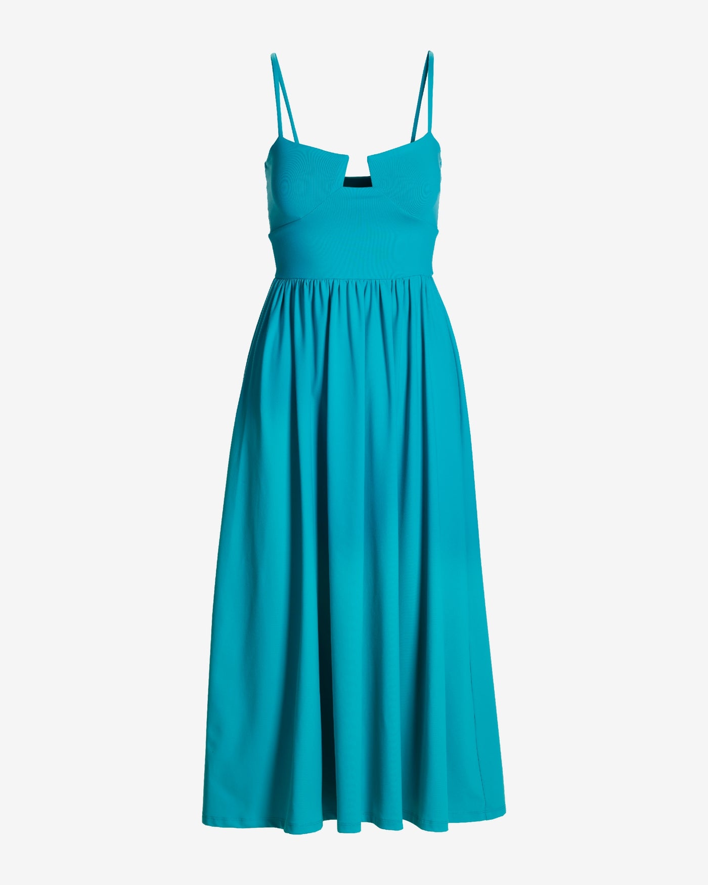 Susana Monaco x Boston Proper Fit and Flare Midi Dress St Tropez