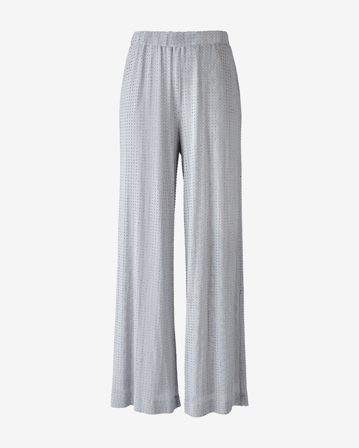 Heat Set Embellished Wide Leg Pant Harbor Mist