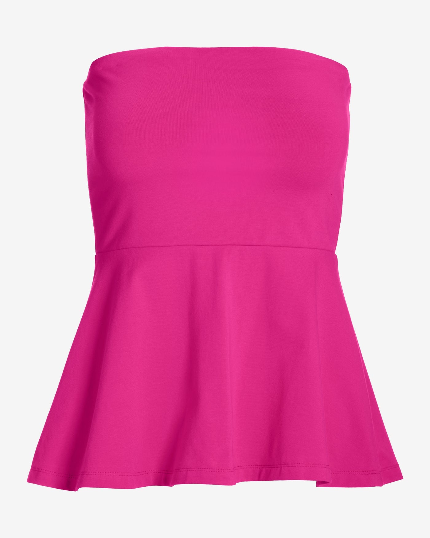 So Sexy Peplum Tube Top Blossom