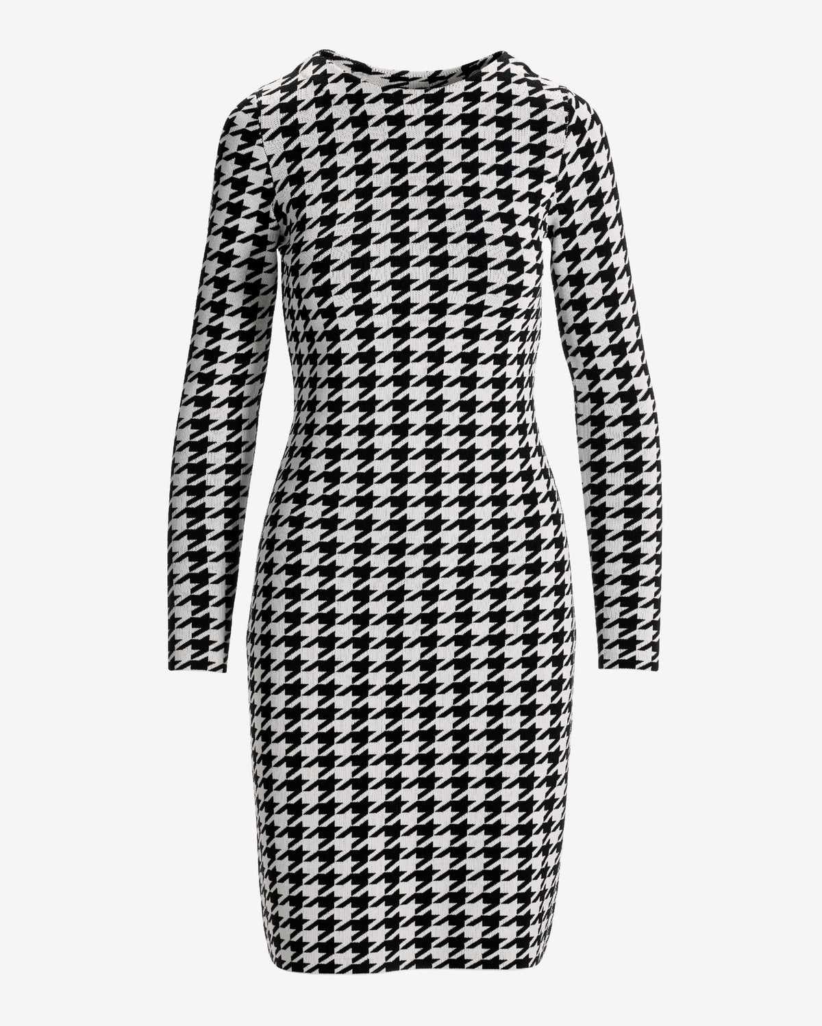 Park City Houndstooth Sculpting Sweater Dress Park City Houndstooth