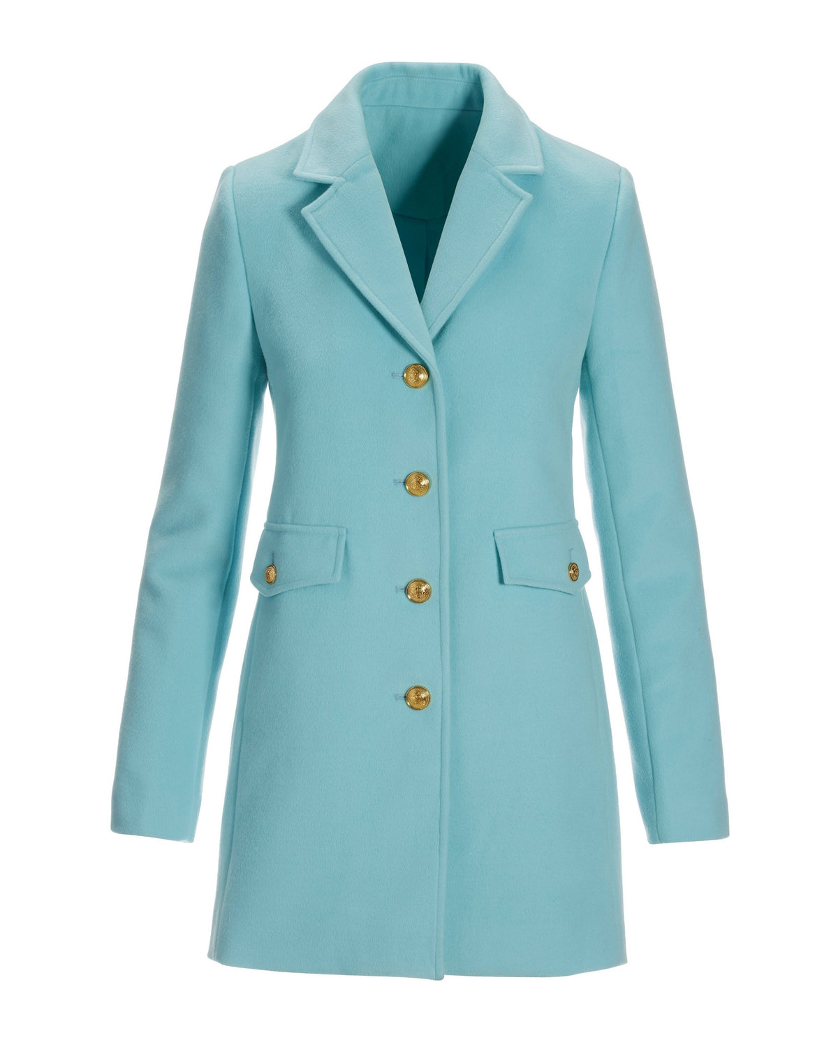 Classic Tailored Coat Airy Blue