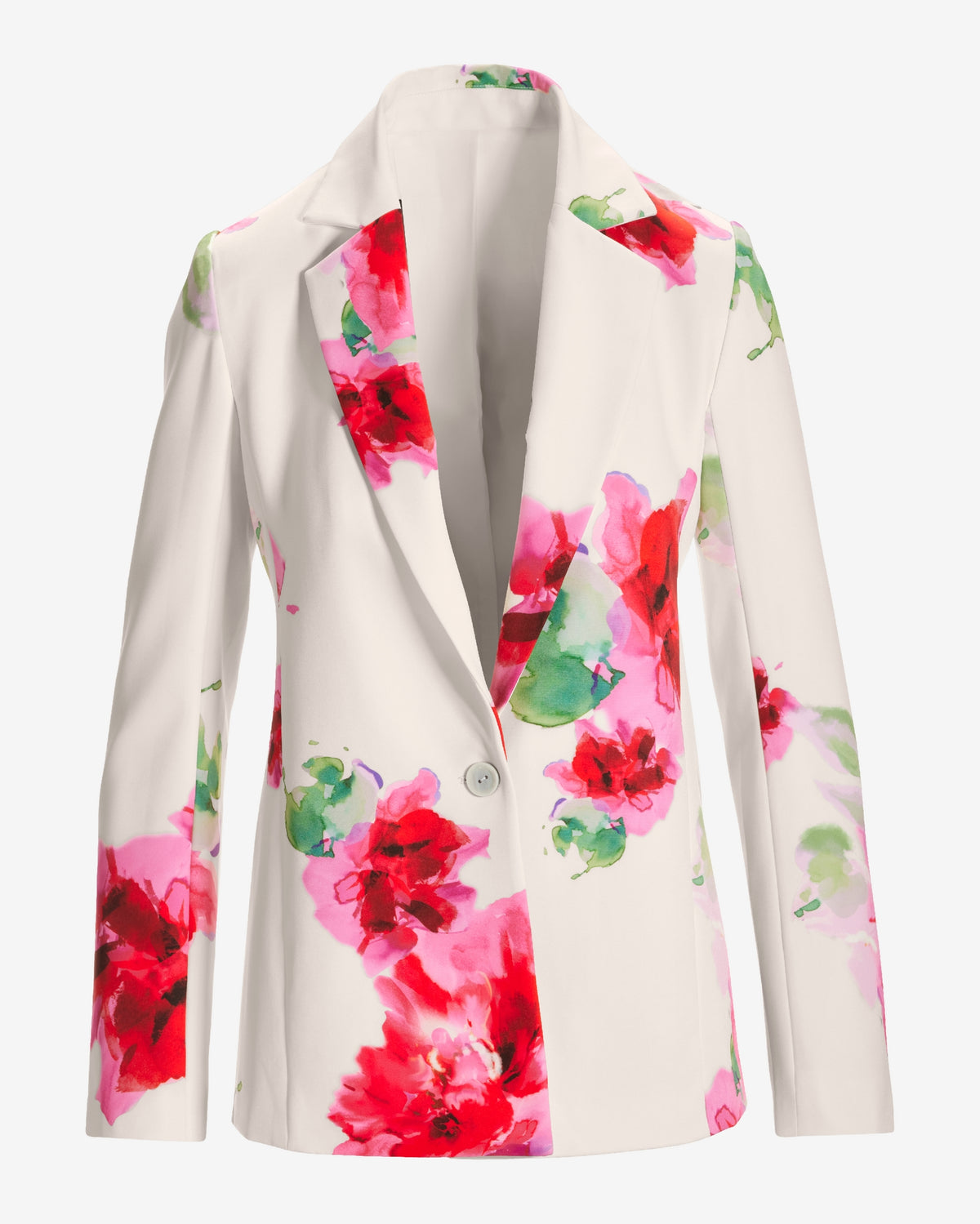 Painted Fleurs Relaxed Blazer Painted Fleurs