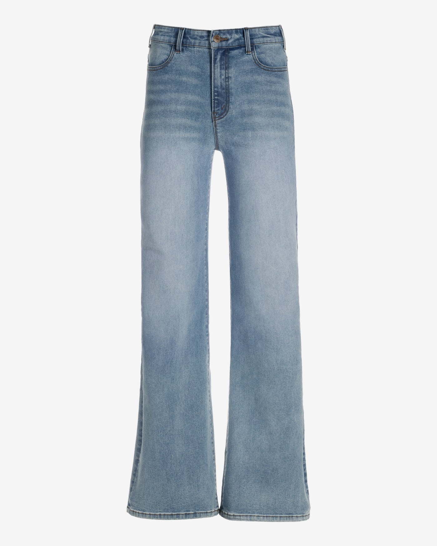 Malibu High-Rise Wide Leg Jean Light Med Wash