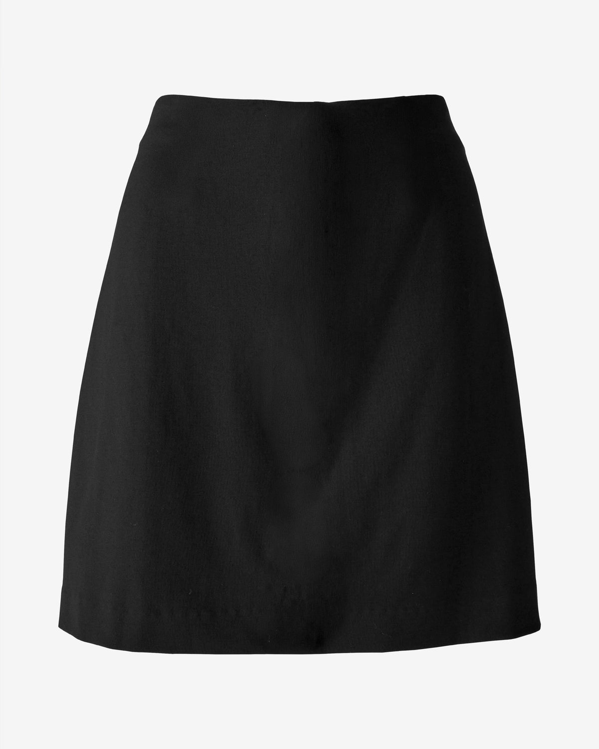 Ultimate Ponte Back Zip Skirt Proper Black