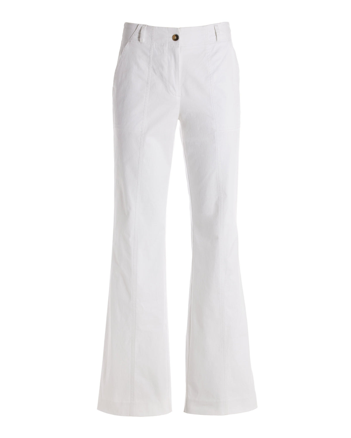 Proper Wide-Leg Chino Pant White