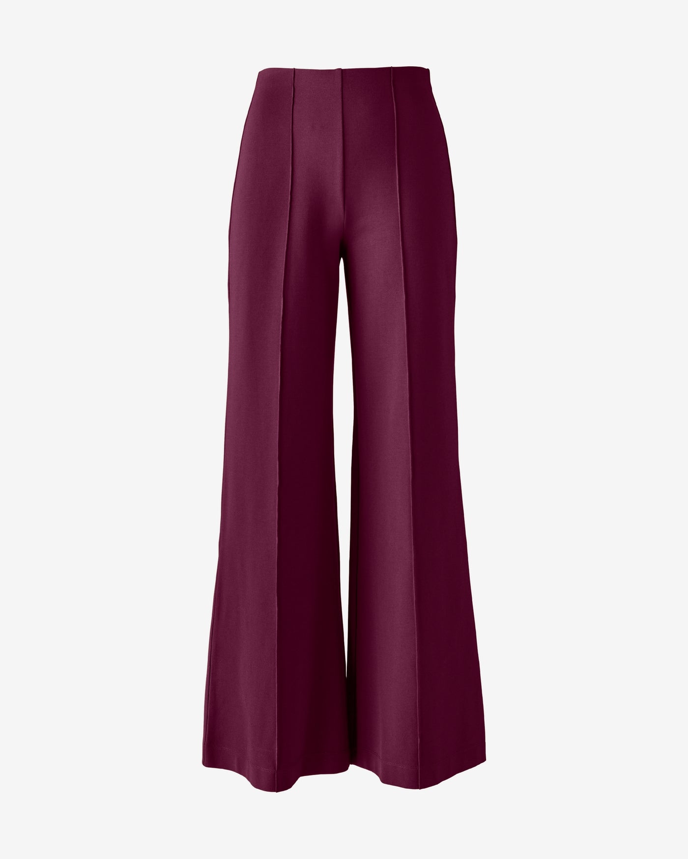 Malibu Ultimate Pull-On Ponte Pant Windsor Wine