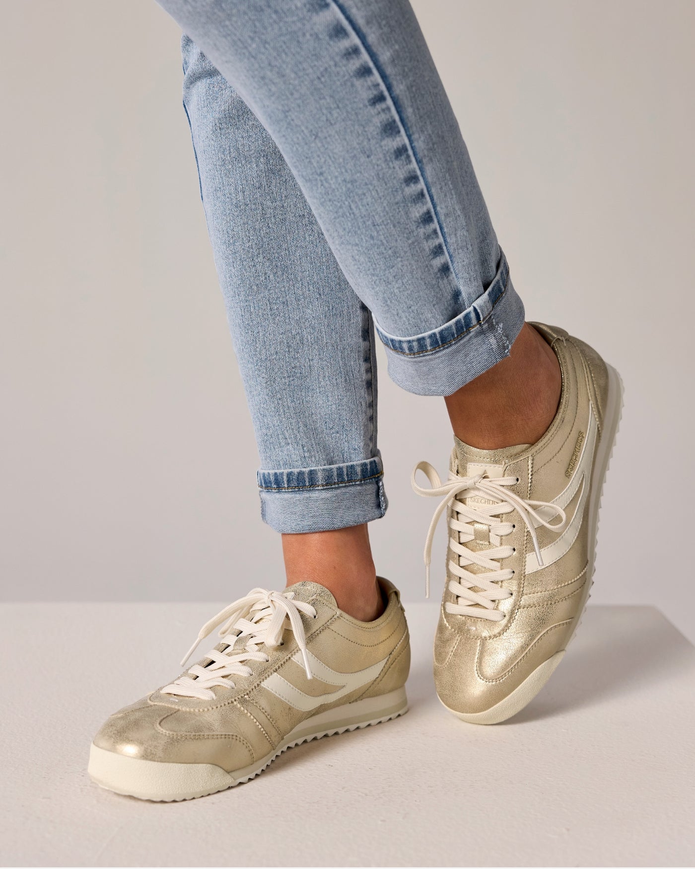 Gold Metallic Sneaker Gold