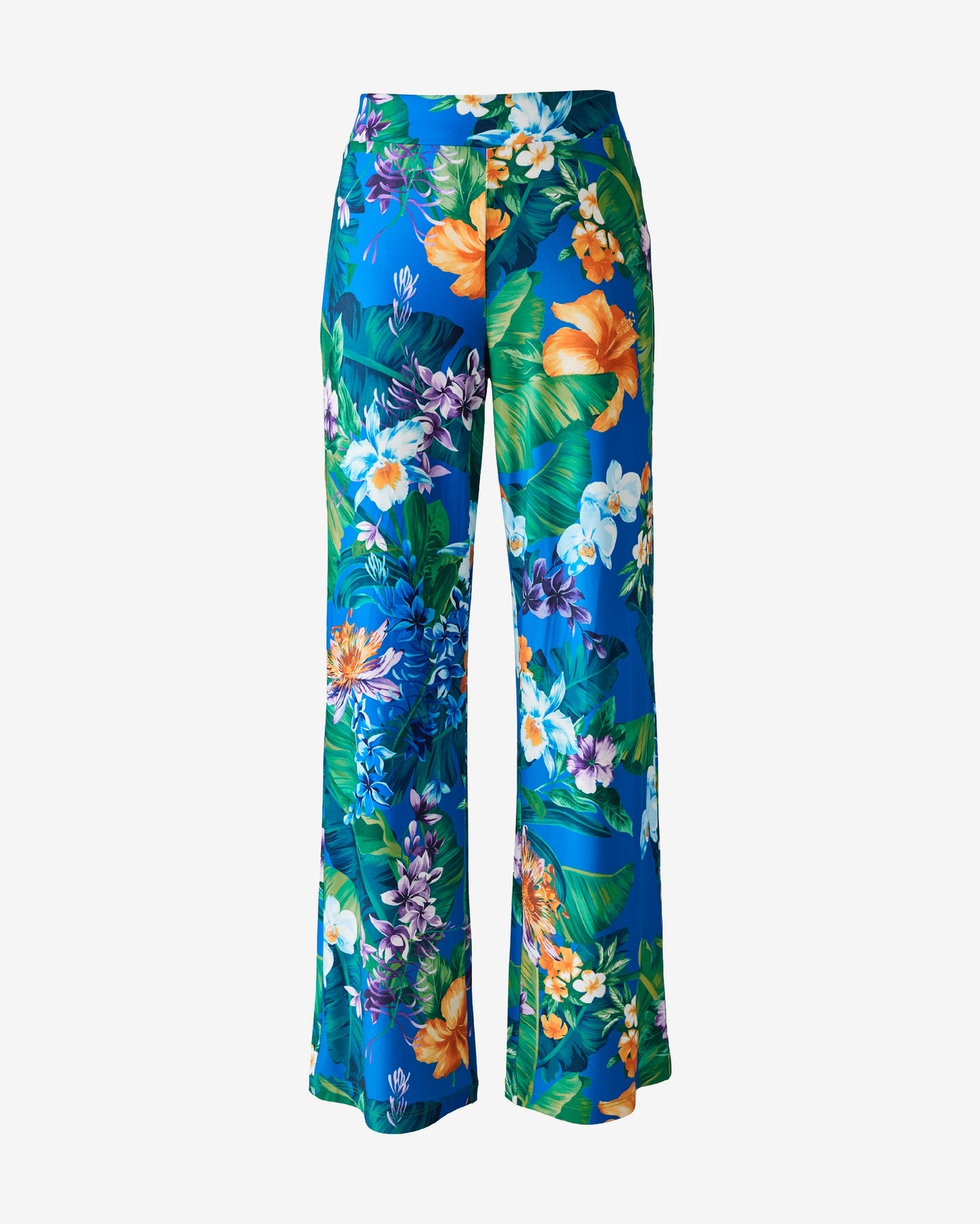 Malibu Print Wide Leg Pant Tropical Explosion