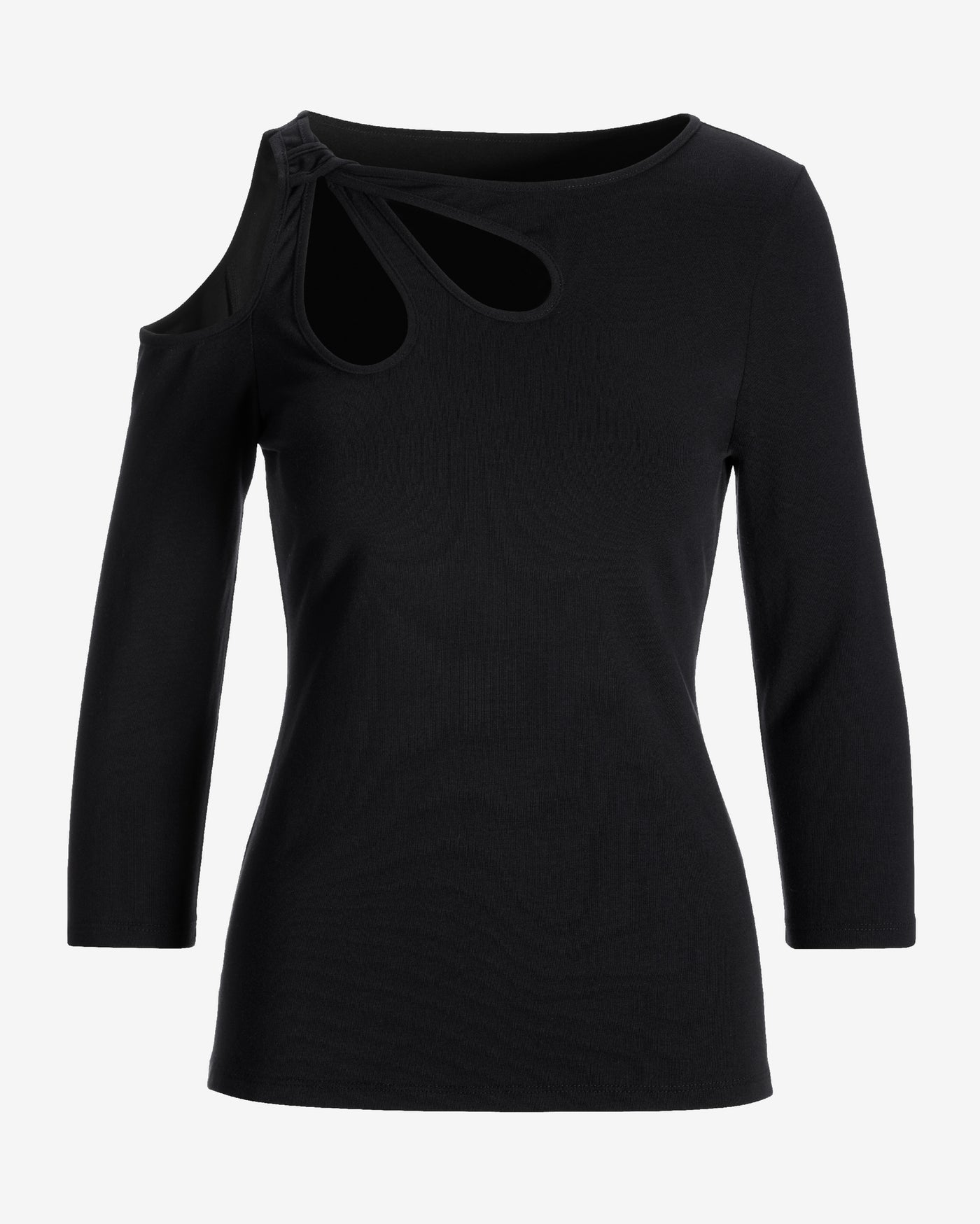 So Sexy Cutout Top Black