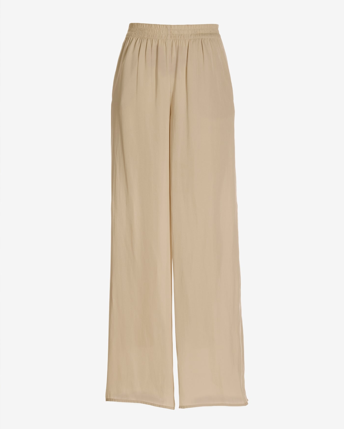 Malibu Flowy Wide Leg Pant Champagne