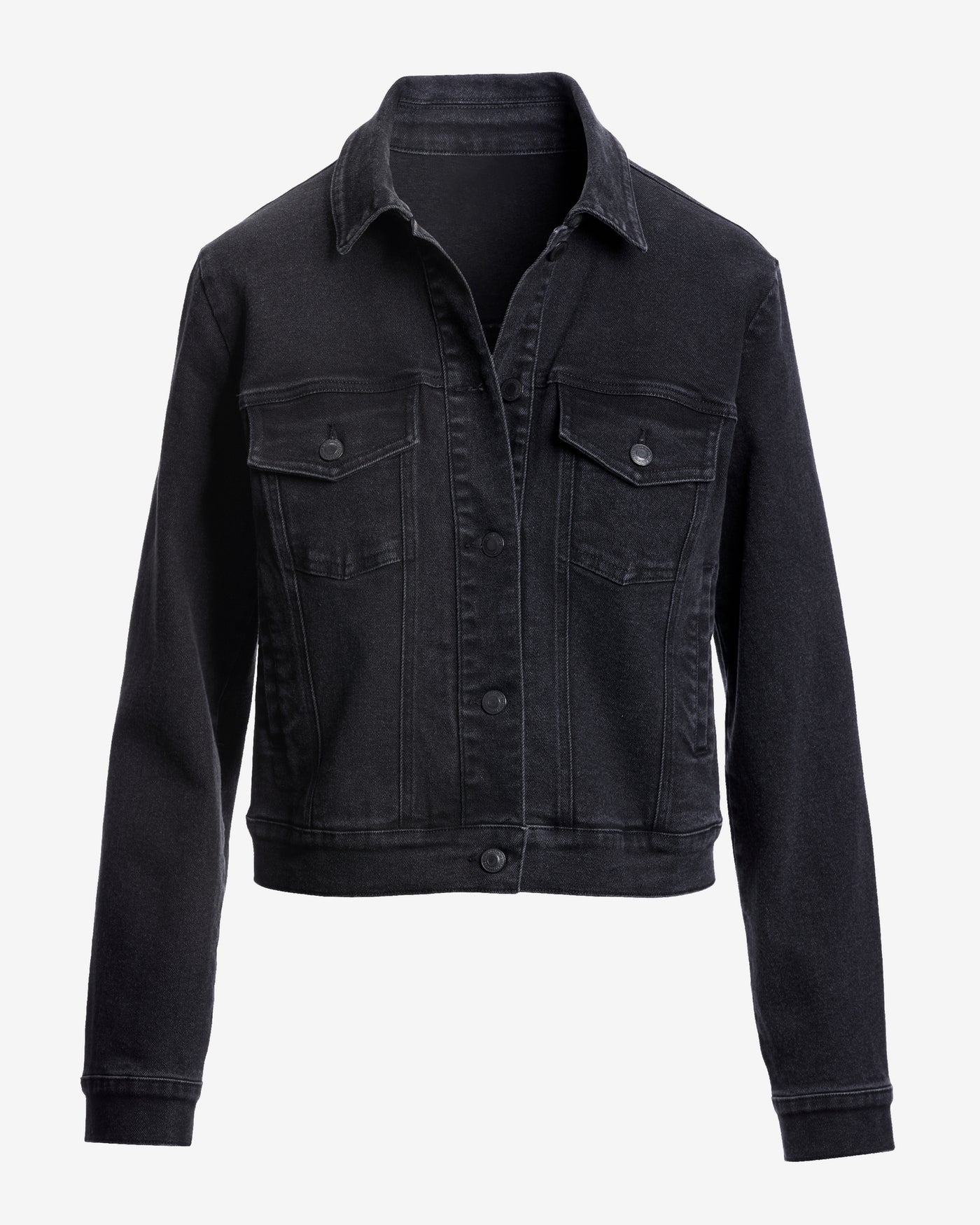 The Essential Denim Jacket Black Wash