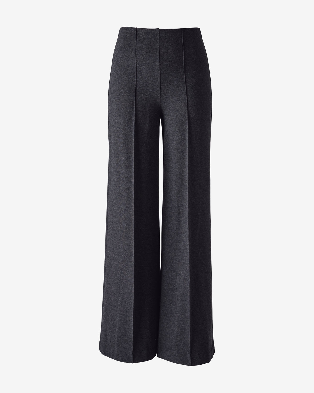 Malibu Ultimate Pull-On Ponte Pant Charcoal Heather