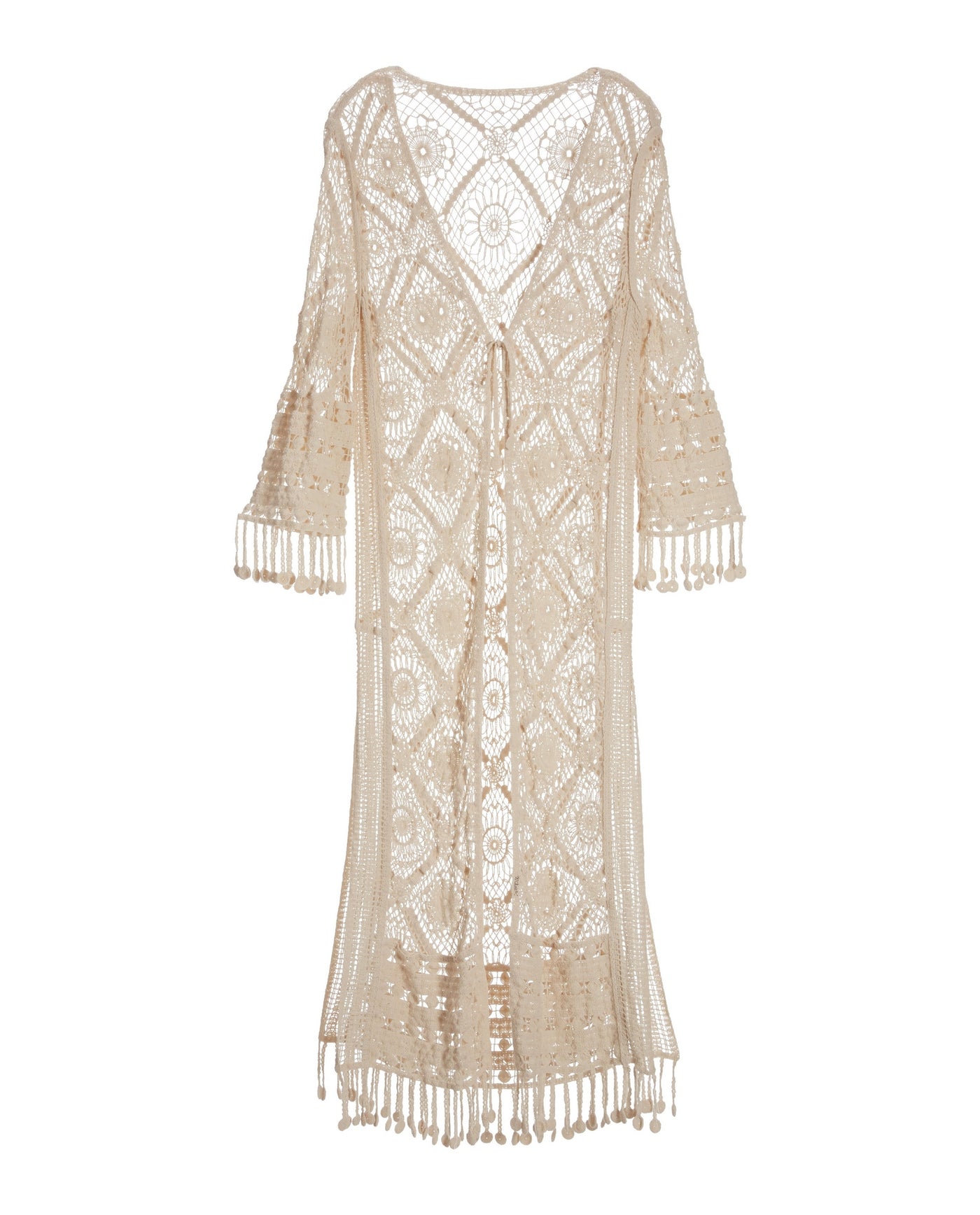 Crochet Pattern Duster Off White