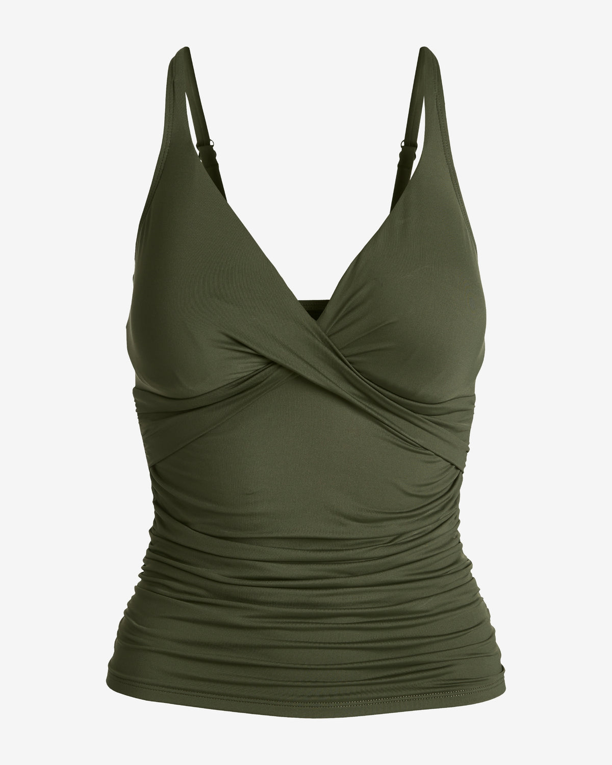 Swim Sense V-Neck Tankini Top Forest Night